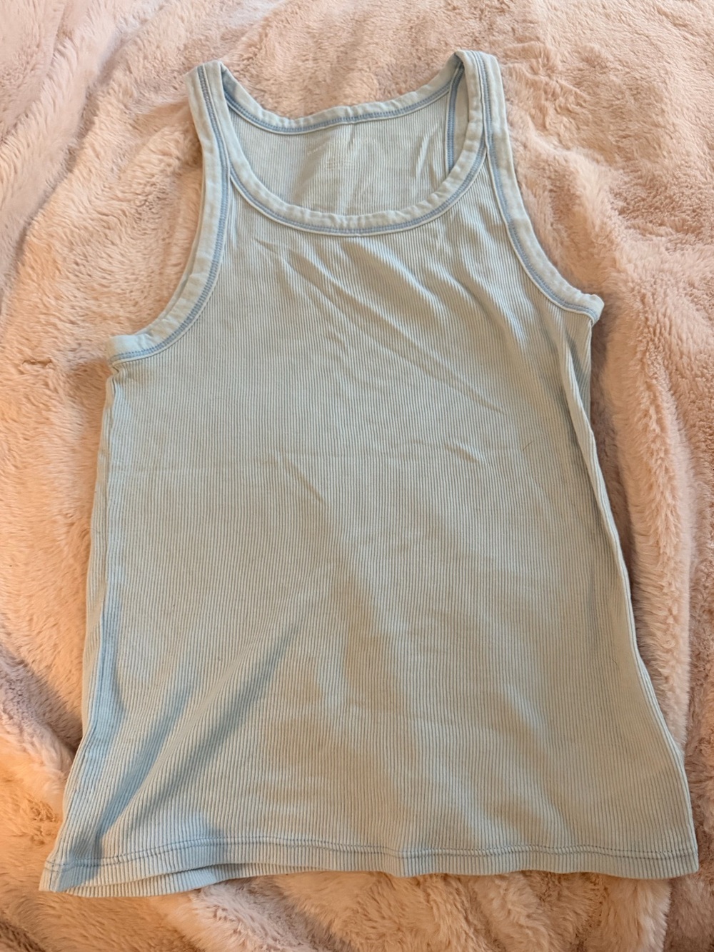 American Eagle light blue tank top